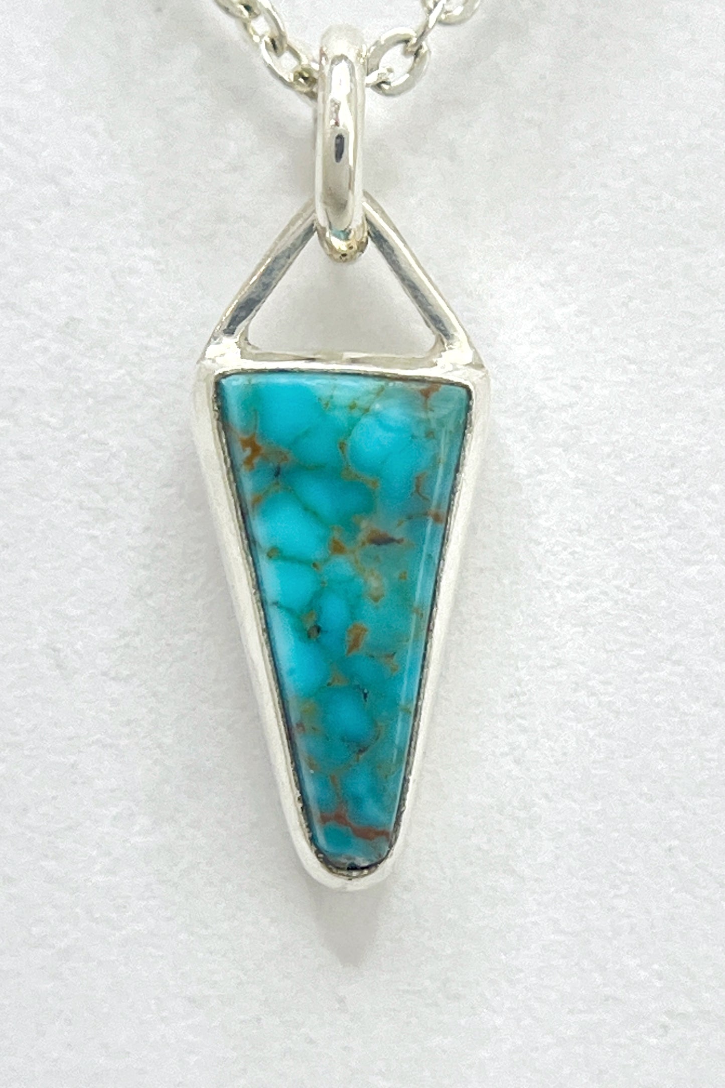 tiny world necklace / turquoise
