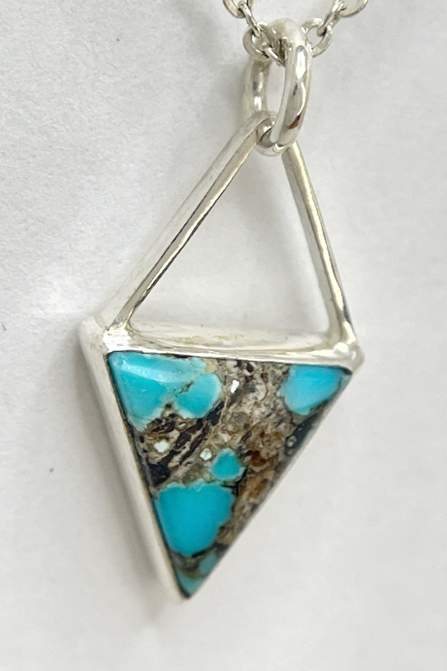 tiny world necklace / turquoise
