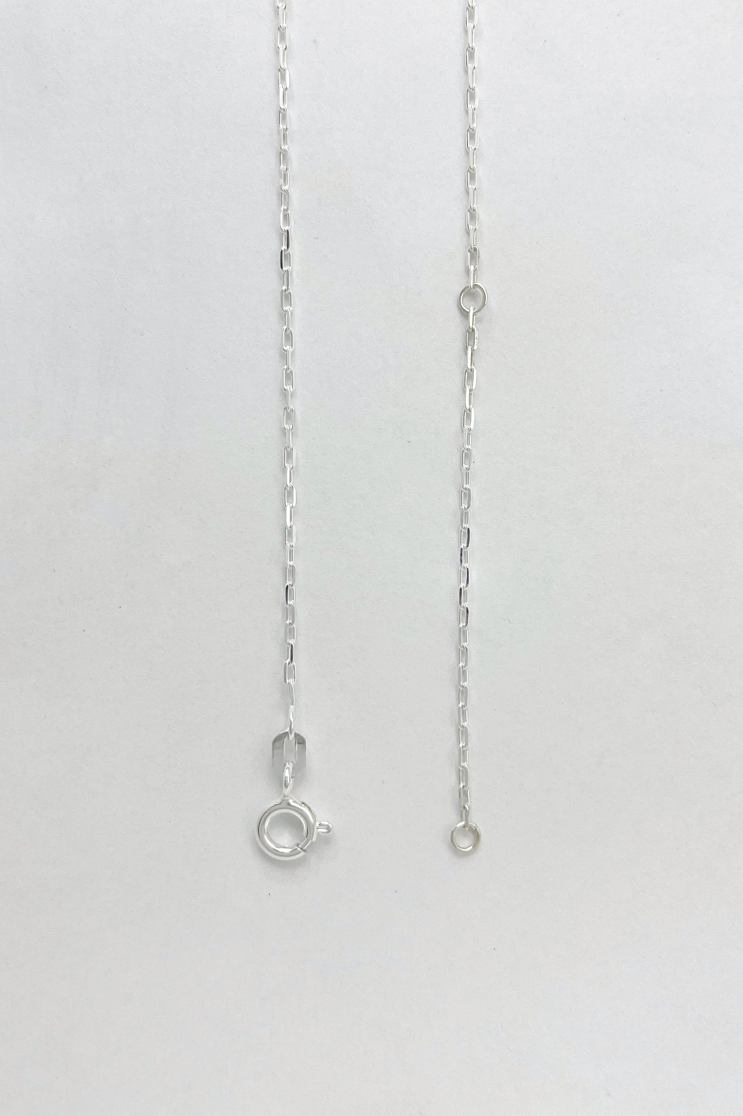 long spike necklace / london blue topaz