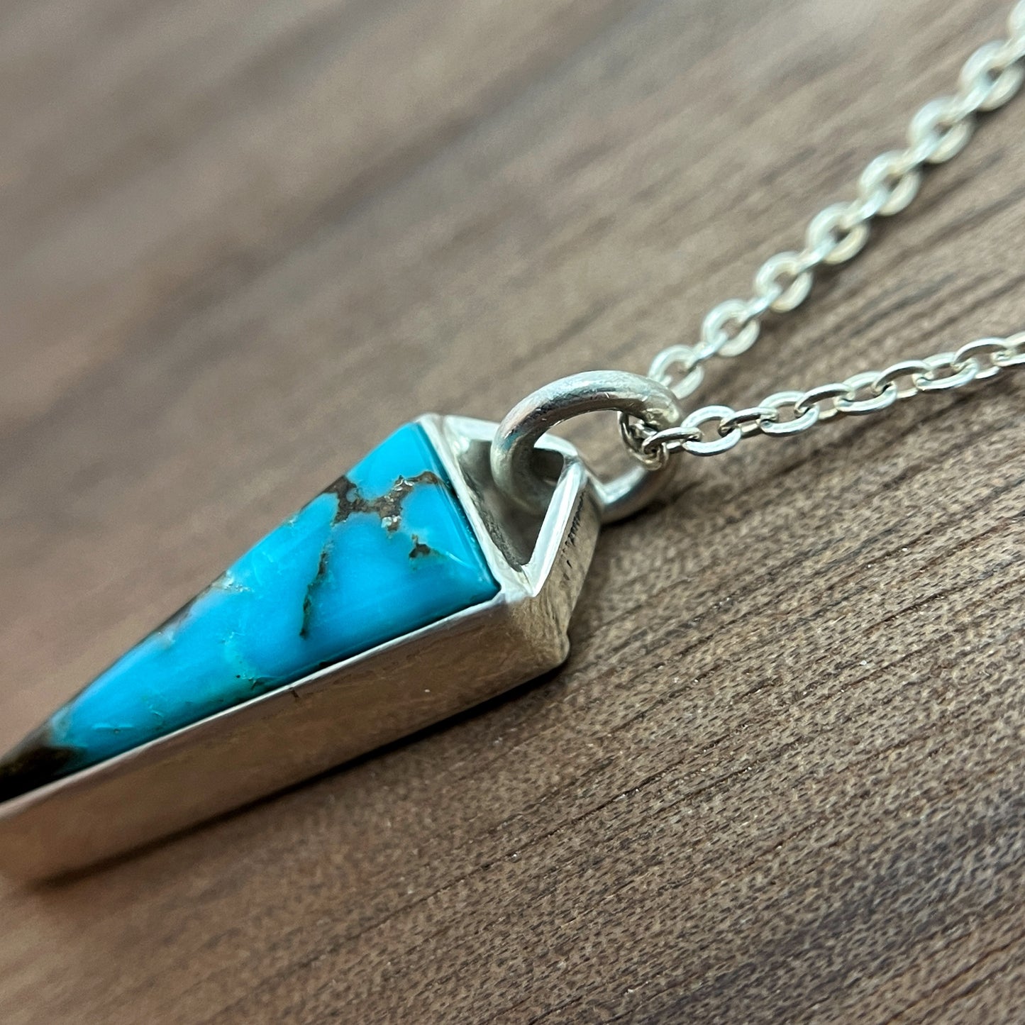 long triangle / turquoise