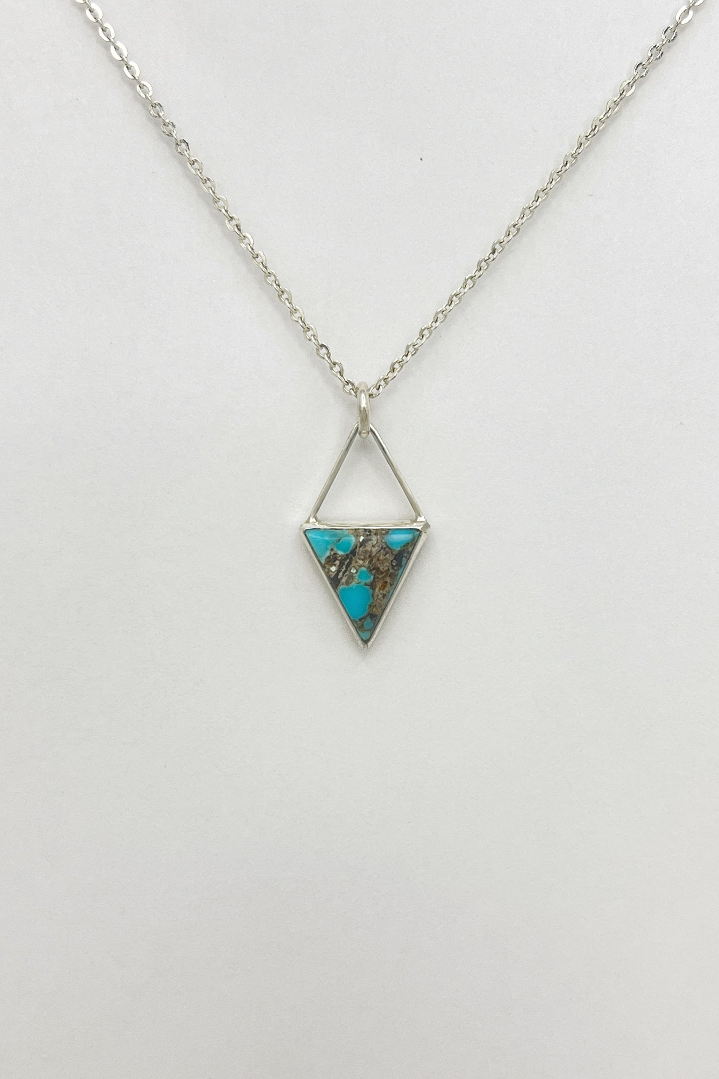 tiny world necklace / turquoise