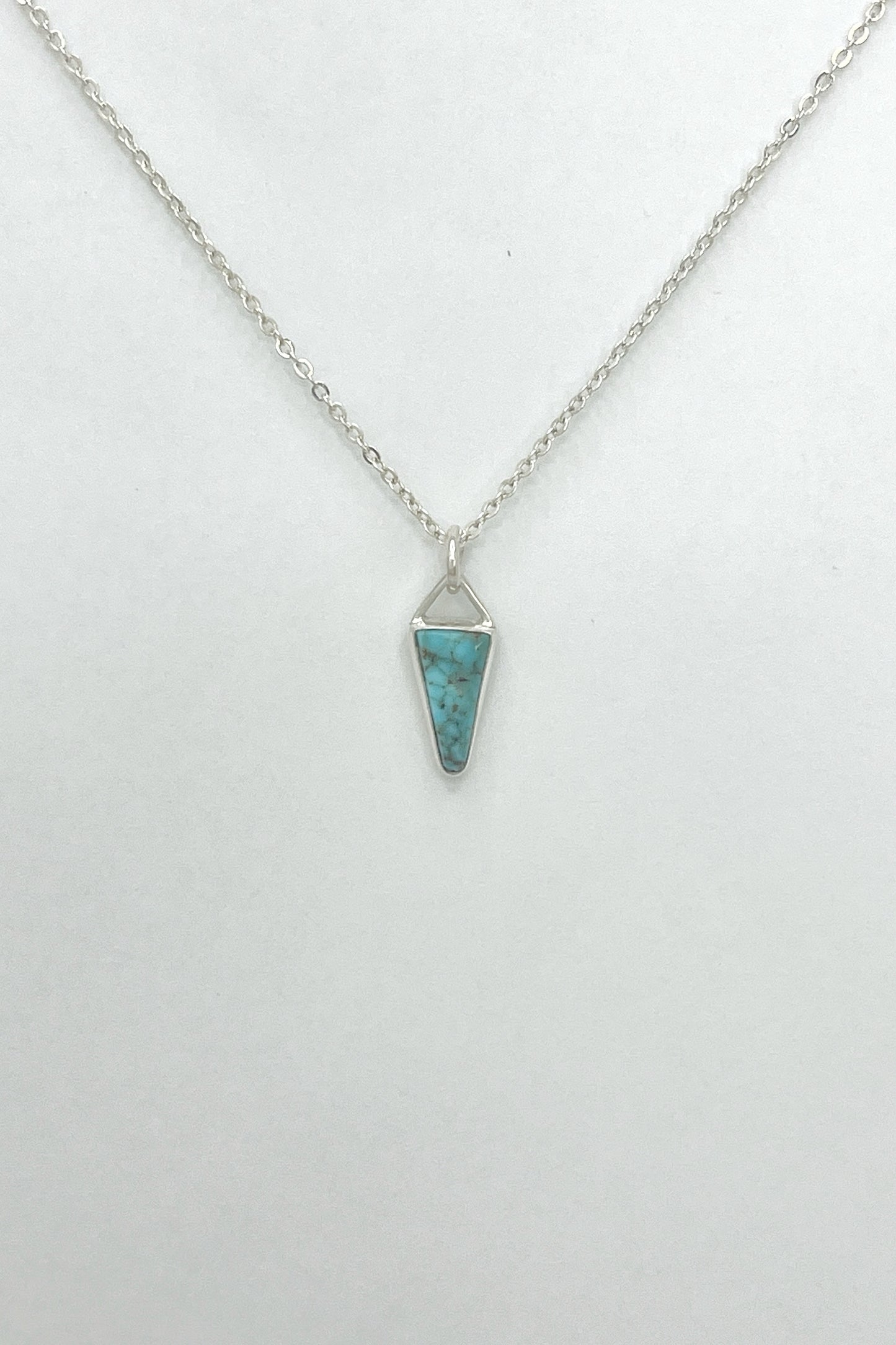 tiny world necklace / turquoise
