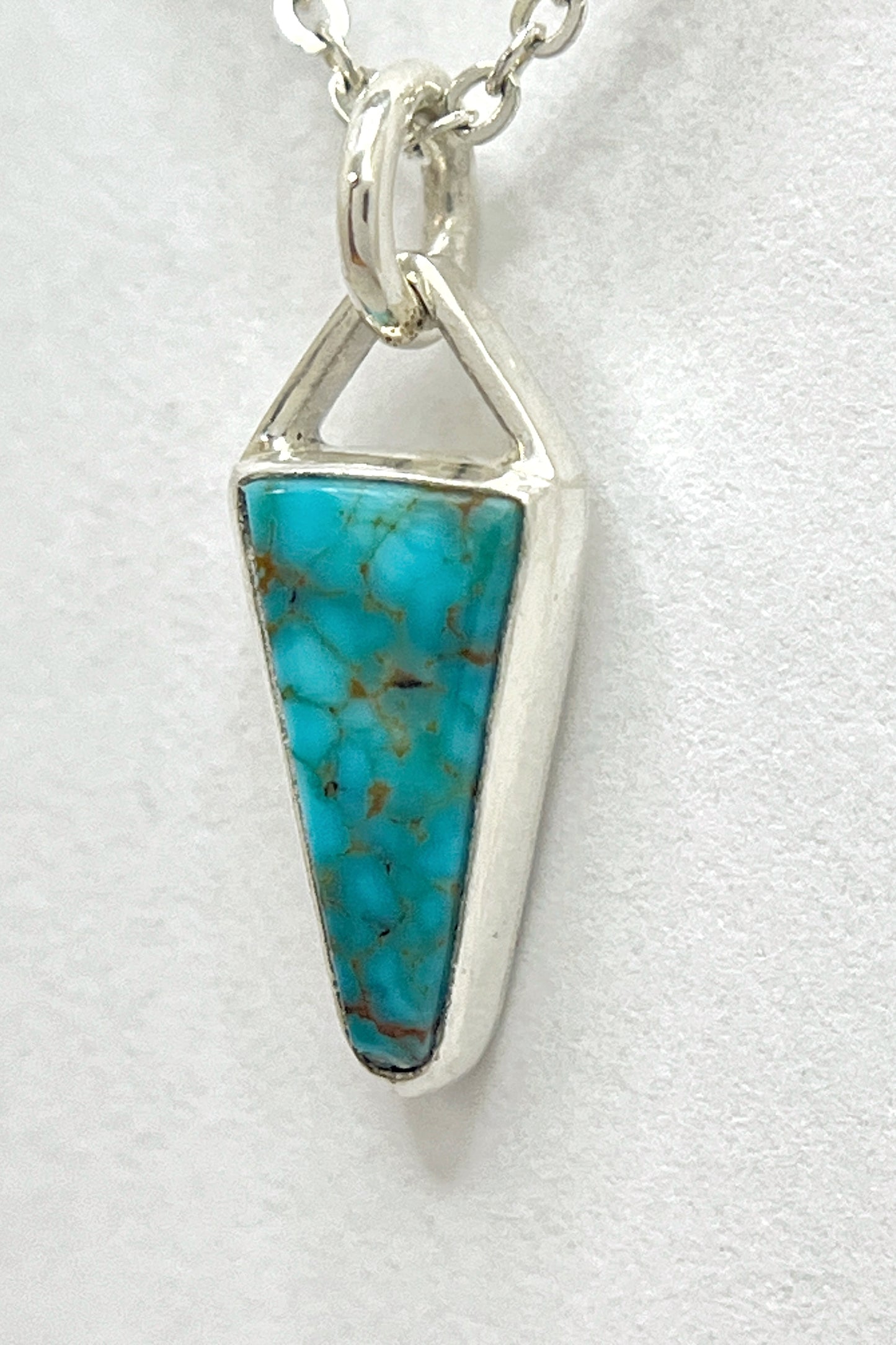 tiny world necklace / turquoise