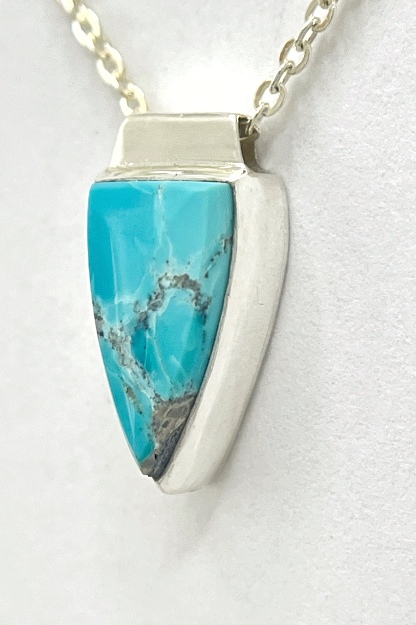 tiny world necklace / turquoise