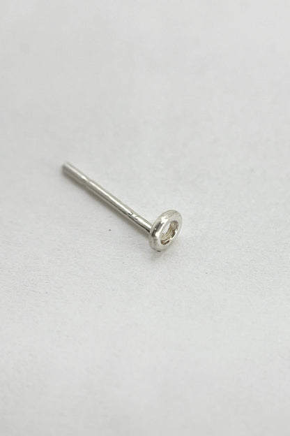 tiny geometric stud earrings