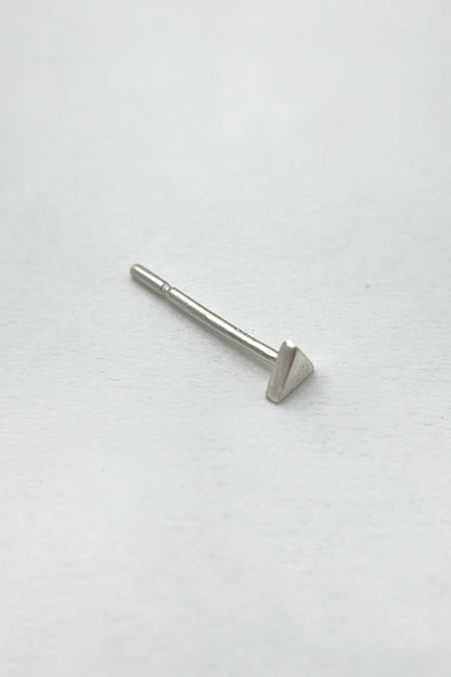 tiny geometric stud earrings