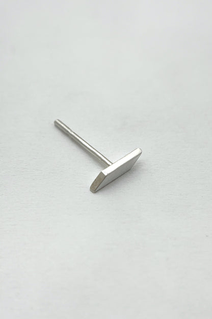 tiny geometric stud earrings