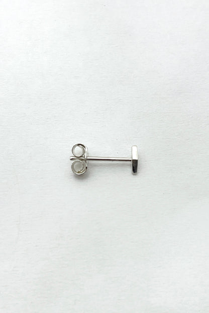 tiny geometric stud earrings