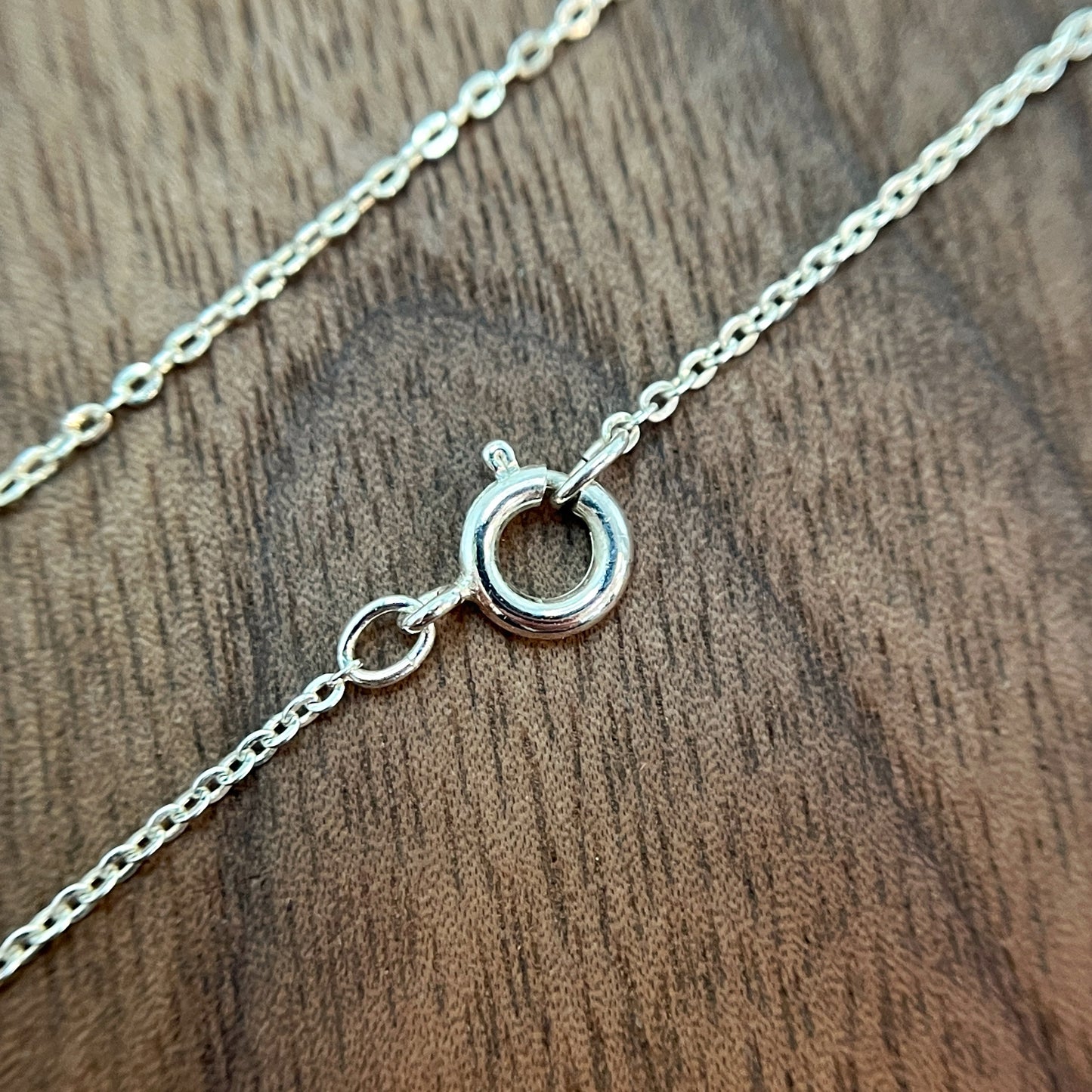 tiny square spike / sapphire