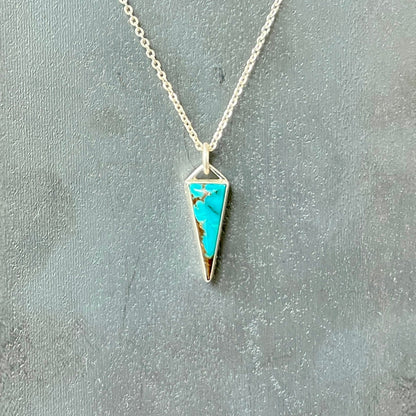 long triangle / turquoise