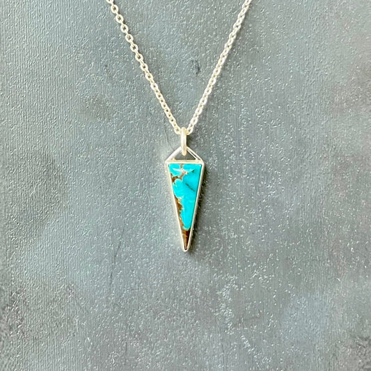 long triangle / turquoise