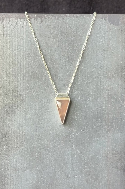 long triangle / chalcedony