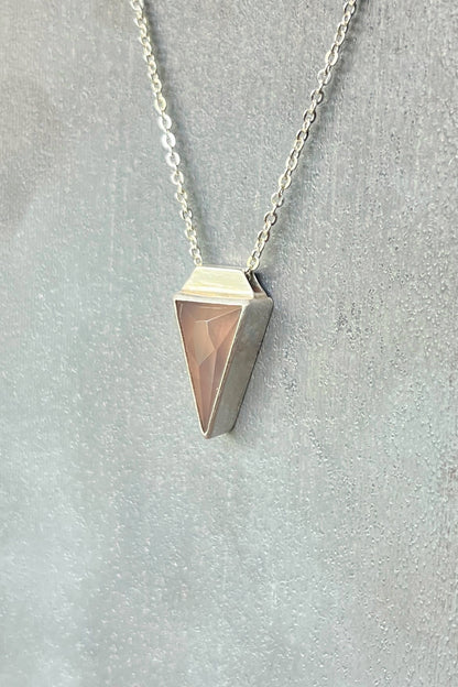 long triangle / chalcedony